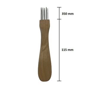 Outil peigne métallique T‑10